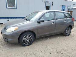 Salvage cars for sale from Copart Lyman, ME: 2004 Toyota Corolla Matrix XR