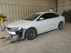 Salvage cars for sale at Abilene, TX auction: 2015 Chrysler 200 Limited