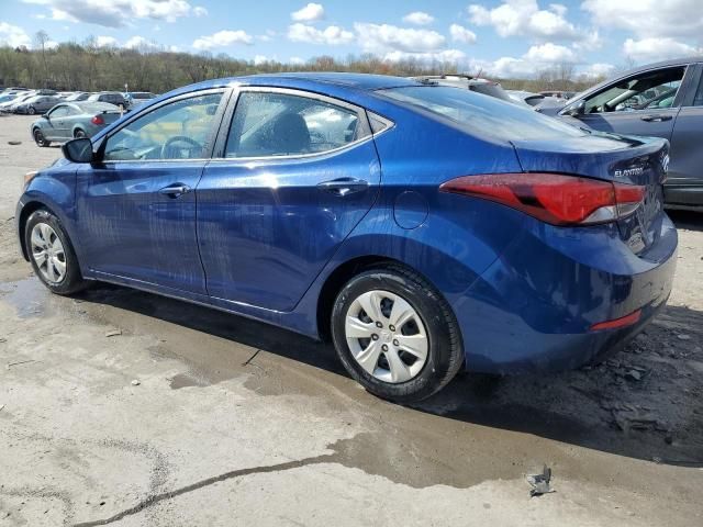 2016 Hyundai Elantra SE