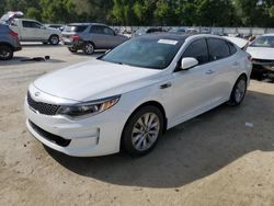 KIA Optima ex Vehiculos salvage en venta: 2018 KIA Optima EX