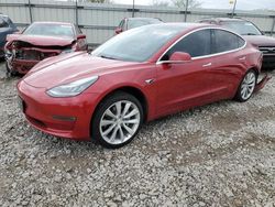 Salvage cars for sale from Copart Louisville, KY: 2018 Tesla Model 3