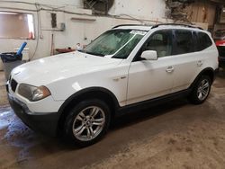 Salvage cars for sale from Copart Casper, WY: 2005 BMW X3 3.0I