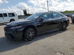 Toyota salvage cars for sale: 2021 Toyota Camry SE