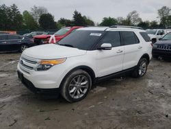 Salvage cars for sale at Madisonville, TN auction: 2014 Ford Explorer Limited