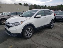 Salvage cars for sale from Copart Exeter, RI: 2019 Honda CR-V EXL