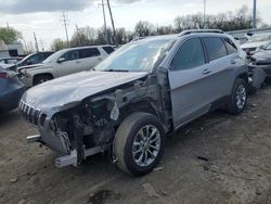 Salvage cars for sale at Columbus, OH auction: 2019 Jeep Cherokee Latitude Plus