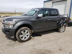Salvage cars for sale at Albuquerque, NM auction: 2019 Ford F150 Supercrew