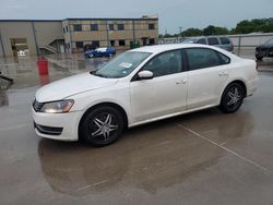 Salvage cars for sale at Wilmer, TX auction: 2014 Volkswagen Passat S
