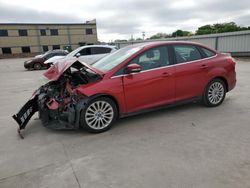Salvage cars for sale from Copart Wilmer, TX: 2012 Ford Focus Titanium