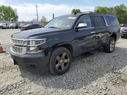 Vehiculos salvage en venta de Copart Mebane, NC: 2017 Chevrolet Suburban K1500 LT