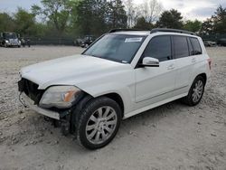 Salvage cars for sale at Madisonville, TN auction: 2011 Mercedes-Benz GLK 350