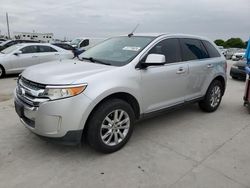 Salvage cars for sale at Grand Prairie, TX auction: 2011 Ford Edge Limited