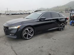 Honda Accord Sport salvage cars for sale: 2020 Honda Accord Sport