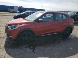Salvage cars for sale at Woodhaven, MI auction: 2020 Nissan Kicks SR