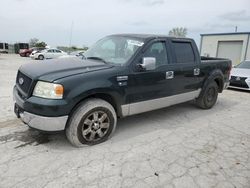 Ford salvage cars for sale: 2005 Ford F150 Supercrew