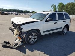 Salvage cars for sale at Dunn, NC auction: 2005 Jeep Grand Cherokee Laredo