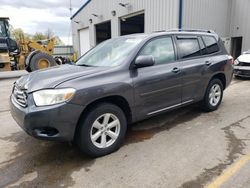 Salvage cars for sale at Rogersville, MO auction: 2010 Toyota Highlander
