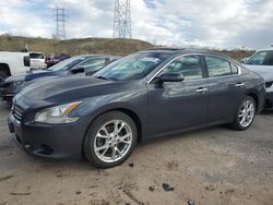 Salvage cars for sale at Littleton, CO auction: 2012 Nissan Maxima S