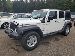 Salvage cars for sale at Graham, WA auction: 2007 Jeep Wrangler X