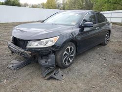 Salvage cars for sale at Windsor, NJ auction: 2017 Honda Accord EX