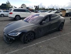 Tesla salvage cars for sale: 2021 Tesla Model S