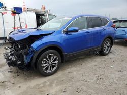 Salvage cars for sale at Cahokia Heights, IL auction: 2021 Honda CR-V EX