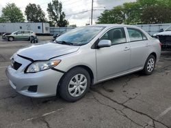 Toyota Corolla Base salvage cars for sale: 2009 Toyota Corolla Base