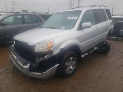 Salvage cars for sale from Copart Elgin, IL: 2008 Honda Pilot EXL