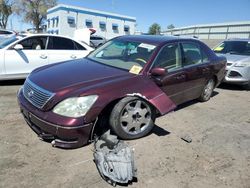 Salvage cars for sale at Albuquerque, NM auction: 2004 Lexus LS 430