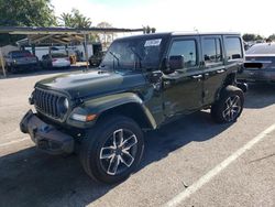 Salvage cars for sale at Van Nuys, CA auction: 2024 Jeep Wrangler 4XE