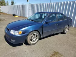 Salvage cars for sale from Copart Portland, OR: 2002 Toyota Corolla CE