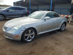 Salvage cars for sale at Colorado Springs, CO auction: 2004 Lexus SC 430