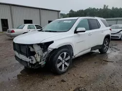 Salvage cars for sale at Grenada, MS auction: 2018 Chevrolet Traverse LT