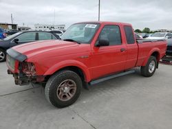 Salvage cars for sale at Grand Prairie, TX auction: 2002 Ford Ranger Super Cab