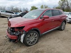 Lincoln mkx salvage cars for sale: 2016 Lincoln MKX Reserve