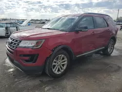 Salvage cars for sale at Sikeston, MO auction: 2017 Ford Explorer XLT