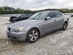 Salvage cars for sale from Copart Ellenwood, GA: 2007 BMW 525 I