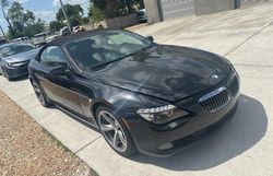 BMW 650 I salvage cars for sale: 2010 BMW 650 I