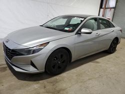 Salvage cars for sale at Brookhaven, NY auction: 2021 Hyundai Elantra SEL
