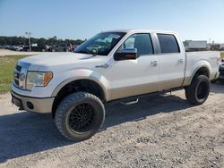 Salvage cars for sale at Houston, TX auction: 2010 Ford F150 Supercrew