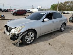 Salvage cars for sale from Copart Oklahoma City, OK: 2012 Infiniti G37 Base