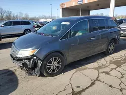 Salvage cars for sale at Fort Wayne, IN auction: 2011 Honda Odyssey EXL