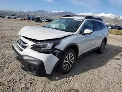 Salvage cars for sale at Magna, UT auction: 2022 Subaru Outback Premium