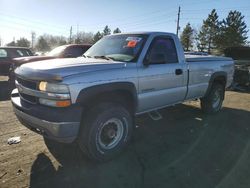 Salvage cars for sale from Copart Denver, CO: 2002 Chevrolet Silverado K2500 Heavy Duty