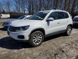 Salvage cars for sale from Copart Candia, NH: 2017 Volkswagen Tiguan Wolfsburg