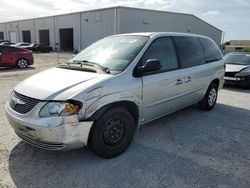 Salvage cars for sale at Jacksonville, FL auction: 2002 Chrysler Town & Country EL