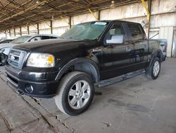 Salvage cars for sale from Copart Phoenix, AZ: 2008 Ford F150 Supercrew