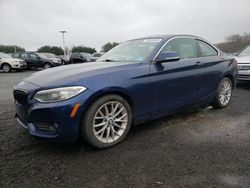 Salvage cars for sale from Copart East Granby, CT: 2015 BMW 228 XI Sulev