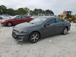 Salvage cars for sale from Copart Loganville, GA: 2017 Chevrolet Malibu LS