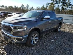 Salvage cars for sale at Windham, ME auction: 2022 Dodge RAM 1500 Limited
